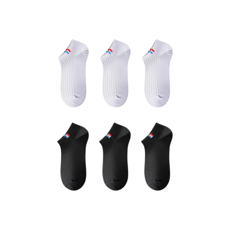 LUYOUYE No Show Socks Men's 6 Pack-25