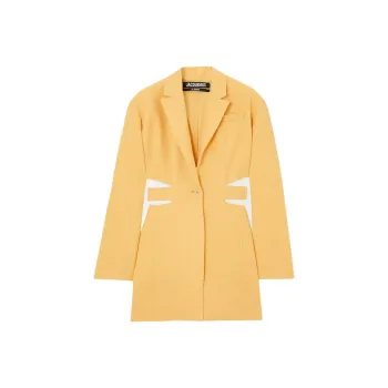 Jacquemus Long-Sleeved Dresses Women's Yellow