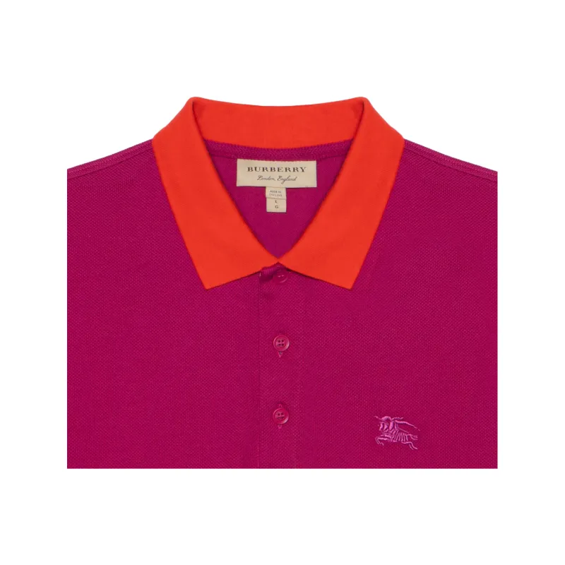 Burberry Polo Shirts Men Pink-4