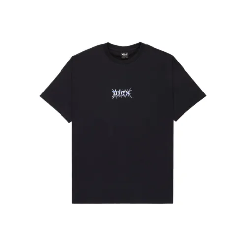 Quiksilver Mercury Chrome Lightning T Shirt Men's Black