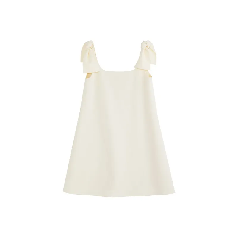 Fano Studios Sleeveless Dress Women's Light Yellow-0