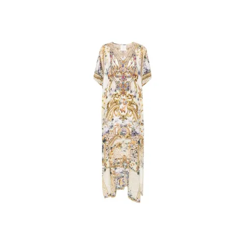 Camilla Slim Fit Kaftan W/ Split Palazzo Play Date