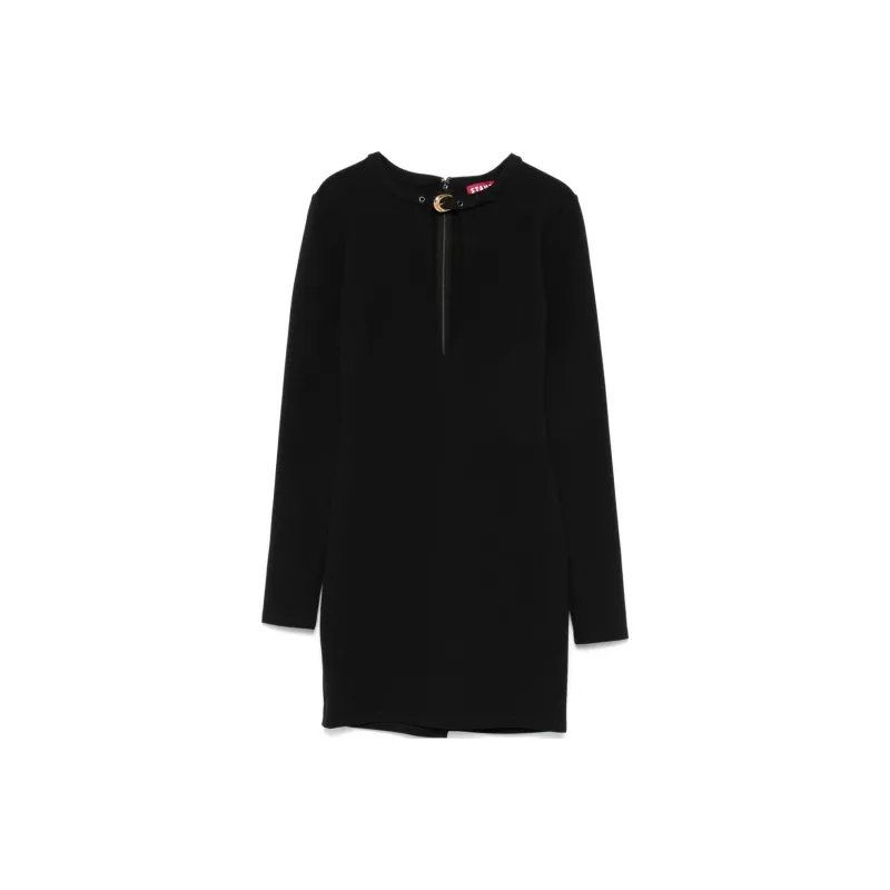 Staud Astor Long Sleeved Mini Dress-0