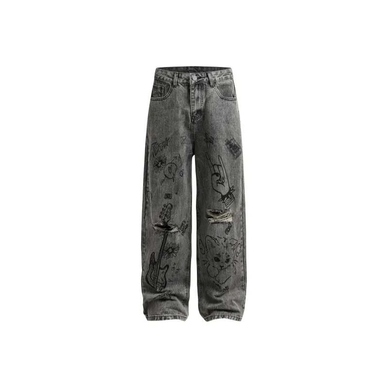 JASONWOOD SS25 Jeans Unisex Gray-0