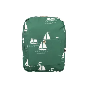 Mini Rodini Sailing Boats Zipped Backpack
