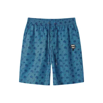 KARL LAGERFELD Casual Shorts Men's Blue