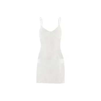 Tiger Mist SASKIA DRESS Slip Dresses Women's WHITE/White