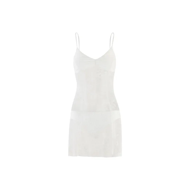 Tiger Mist SASKIA DRESS Slip Dresses Women's WHITE/White-0