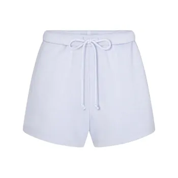SKIMS COTTON FLEECE CLASSIC SHORT Casual Shorts Women's PERIWINKLE/Daylily Multicolor