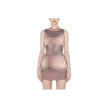 Misbhv X Esther Yu Yu Shuxin Co-authored Series Sleeveless Dresses Women's Pink Purple