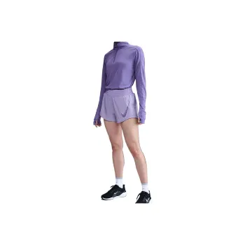 Nike Swoosh Casual Shorts Women's Lilac Ice