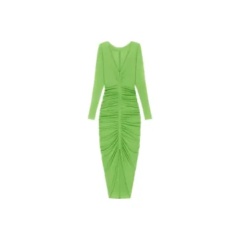 GIVENCHY SS23 Long-Sleeved Dresses Women's Green