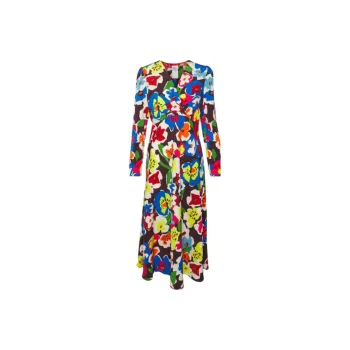 MAX&Co. FW23 Long Sleeved Dresses Women's Multicolor