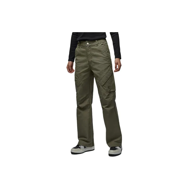 Jordan CHICAGO FW24 Cargo Pants Women's Medium Olive Green-0