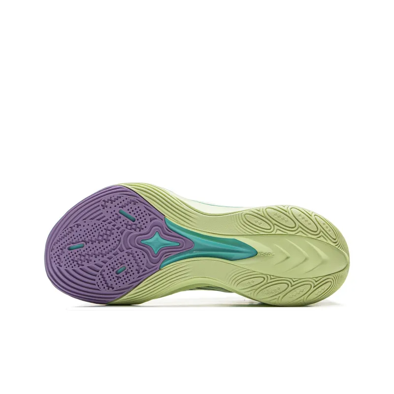 LiNing Sonic 13 Cushioning Abrasion Resistant Support Low Top Basketball Shoes Men's Green-6