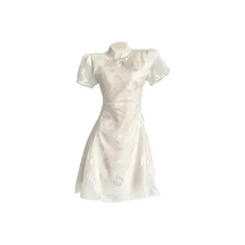 Mu Xiao Xin Short Sleeved Dress Women's
