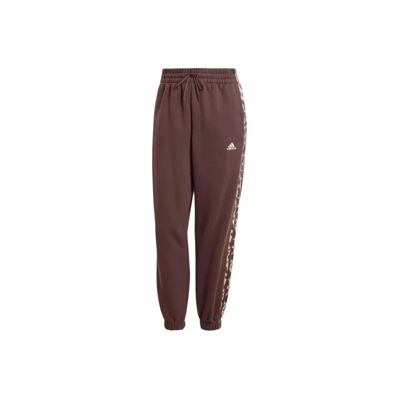 Adidas Free Shipping With AdiClub Essentials 3-Stripes Animal-Print 7/8 Pants-0