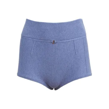 Fleur Du Mal Knitted Mini Shorts