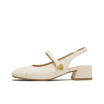 PT'SON Chunky Heel High Heels Women's