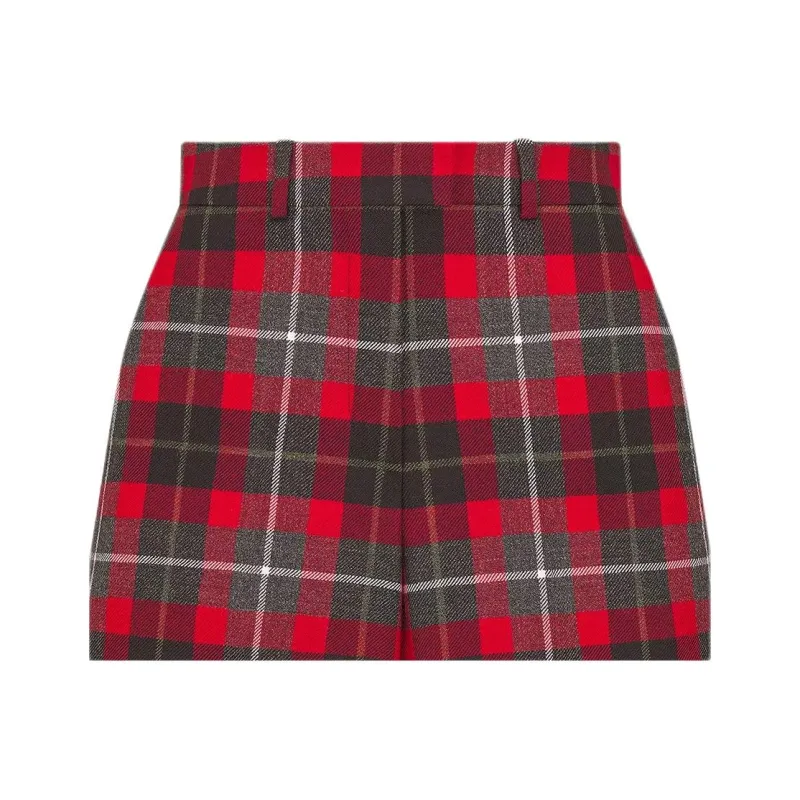 DIOR Checkered Shorts-0