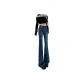 Vintage Blue Extended Length