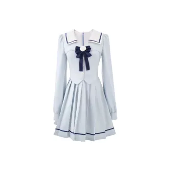 Lookinto Long Sleeved Dresses Women's Blue