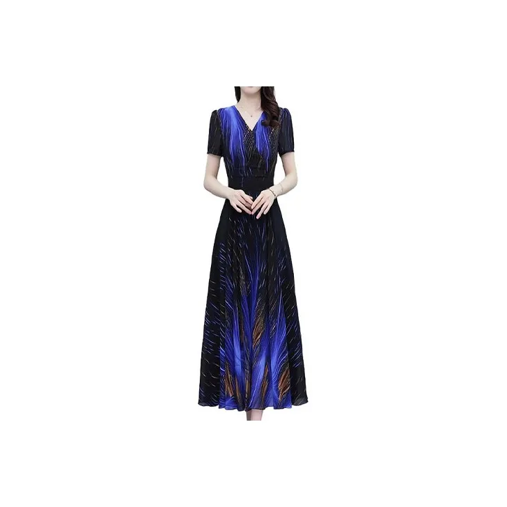 Mapping Short Sleeved Dresses Women's-2