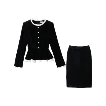 ONE SHALLOW Business Suit Women's Black