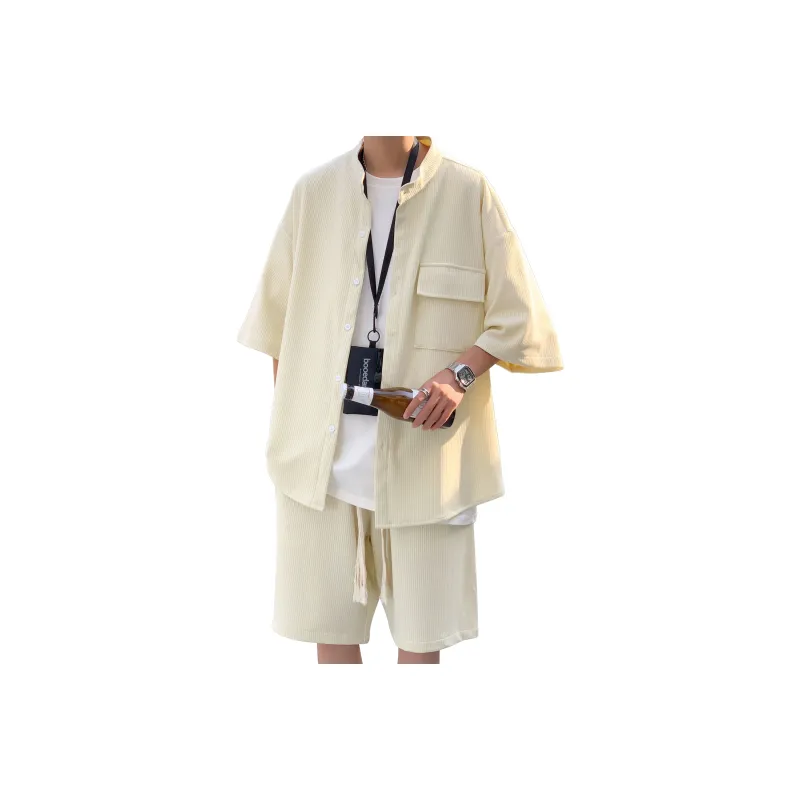 ZWWWZ Shirt Matching Set Unisex-0