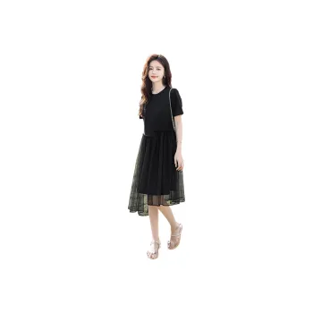 Cypress House Short Sleeved Dresses Women's Black