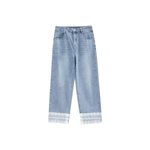 Love To Serve Jeans Women's Denim Blue