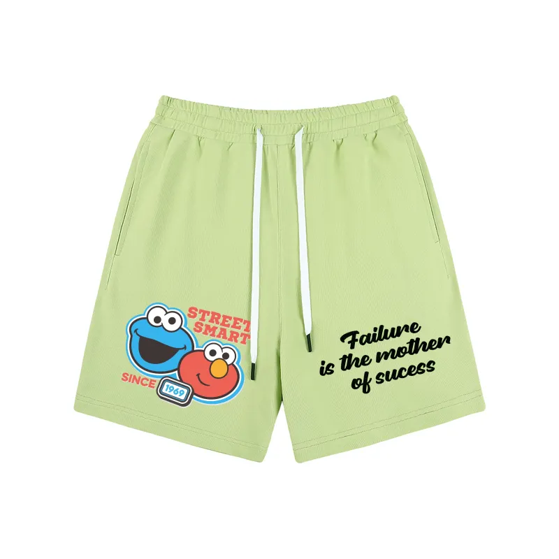 SESAME STREET Casual Shorts Unisex-6