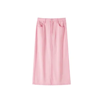 BANANA CICI Denim Long Skirt Women's