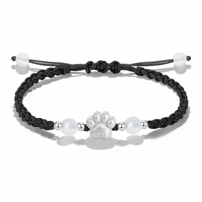 CHINA GOLD 999 Fine Silver Bracelets Unisex-0