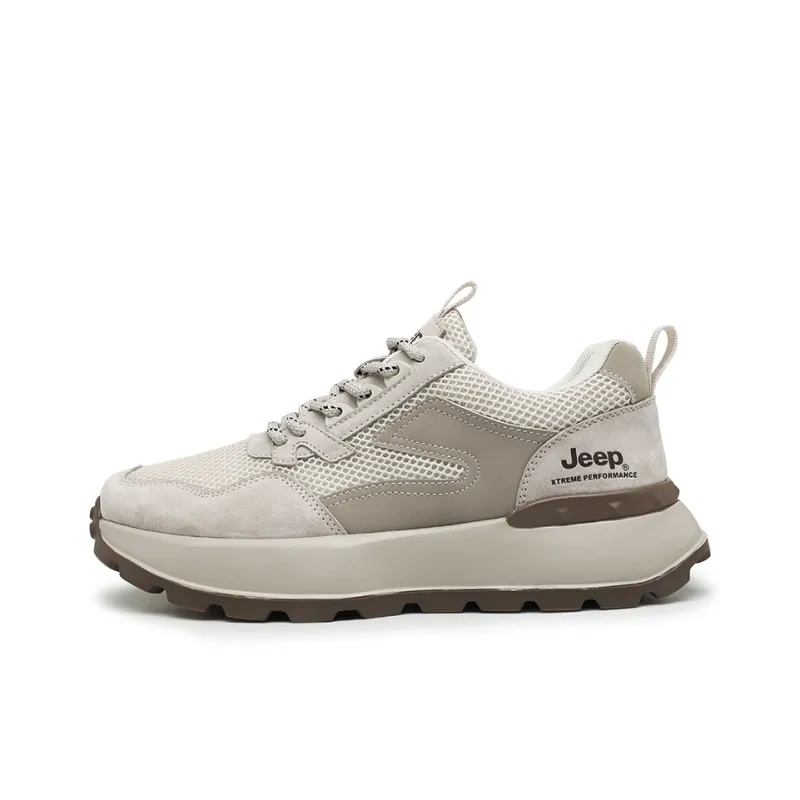 Jeep Casual Shoes Unisex Low Top Gray Blue/Ink Blue/Sand-10