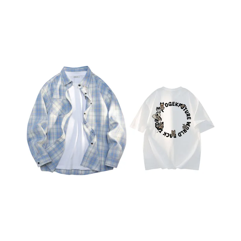 OGEK Shirt Matching Sets Unisex-0