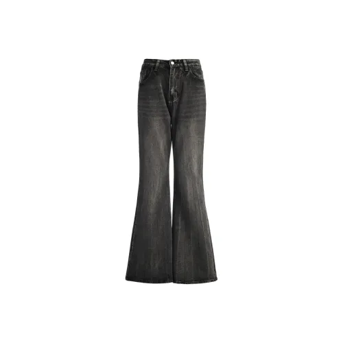 FHMY Jeans Women's Black Gray Color