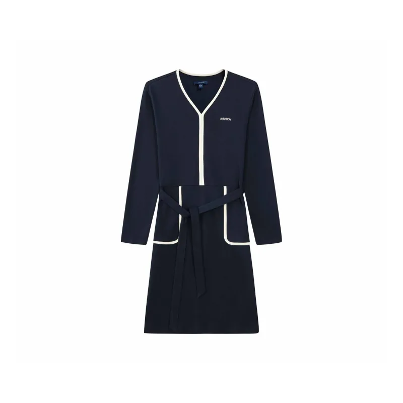 NAUTICA Long Sleeved Dresses Women's Navy Blue-0