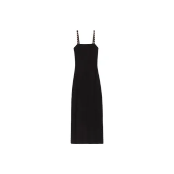 Maje Logo-embellished Maxi Dress
