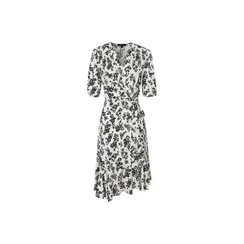 Firststation Short Sleeved Dress Women's White