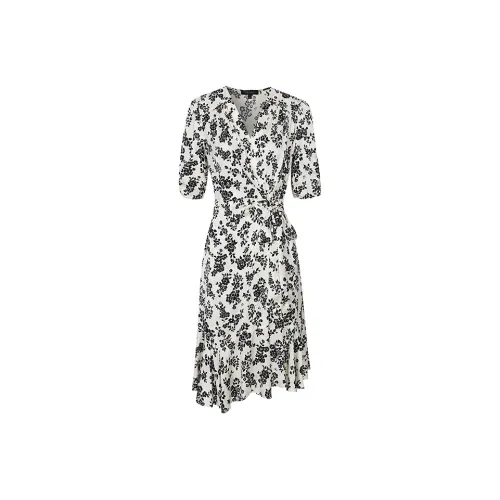 Firststation Short Sleeved Dress Women's White