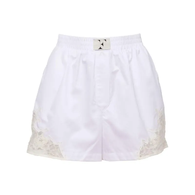 Fleur Du Mal Poplin Boxer Shorts-0
