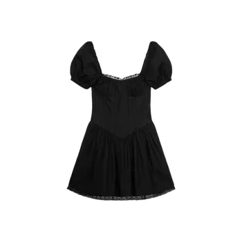 ZARA Short Sleeved Dresses Women's Black