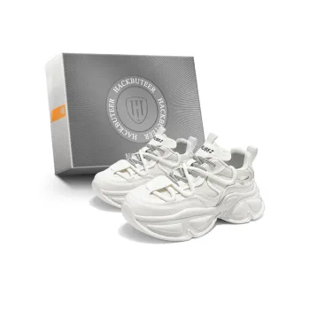 HACKBUTEER Low Top Chunky Sneakers Men's Box Included