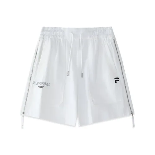 FILA FUSION Casual Shorts Women's Standard White