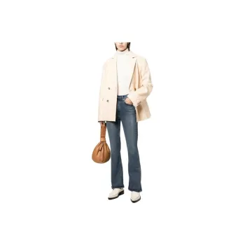 AGOLDE Stonewashed Mid rise Flared Jeans