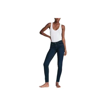 RAG&BONE Cate Mid-Rise Skinny - Esme Jeans Women's Dark Blue