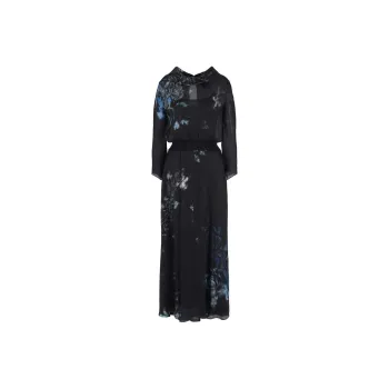 GIORGIO ARMANI Floral print Silk Maxi Dress
