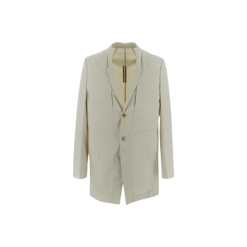 RICK OWENS Single breasted Blazer-0