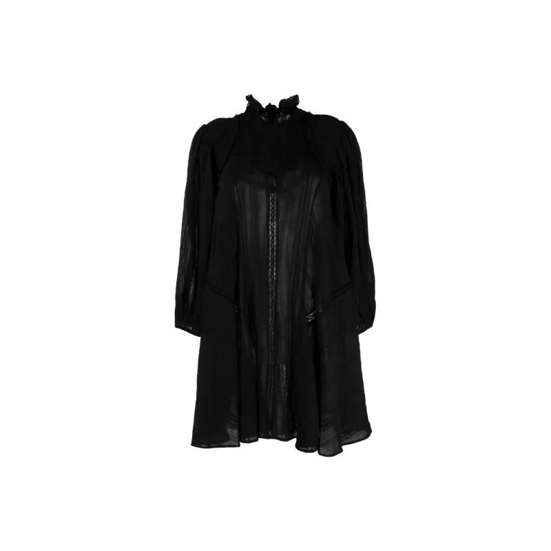ISABEL MARANT ETOILE Long-Sleeved Dresses Women's Black-0
